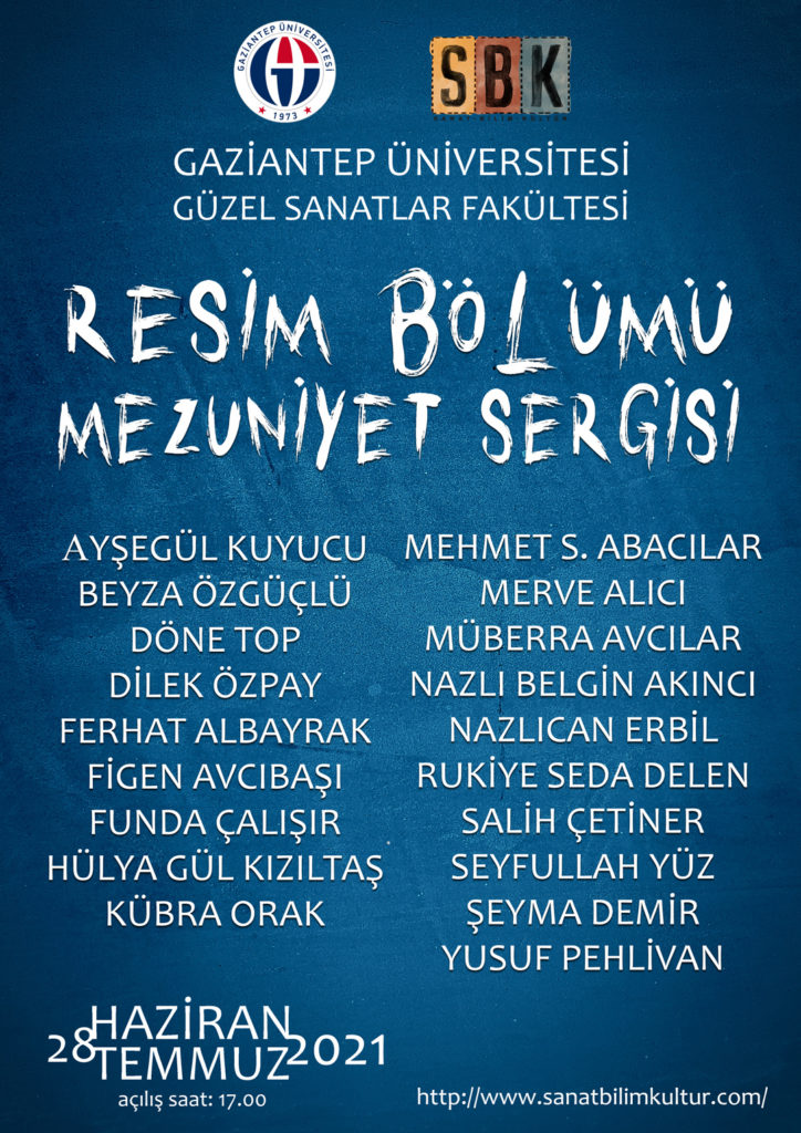 RESİM BÖLÜMÜ ÖĞRENCİ MEZUNİYET SERGİSİ