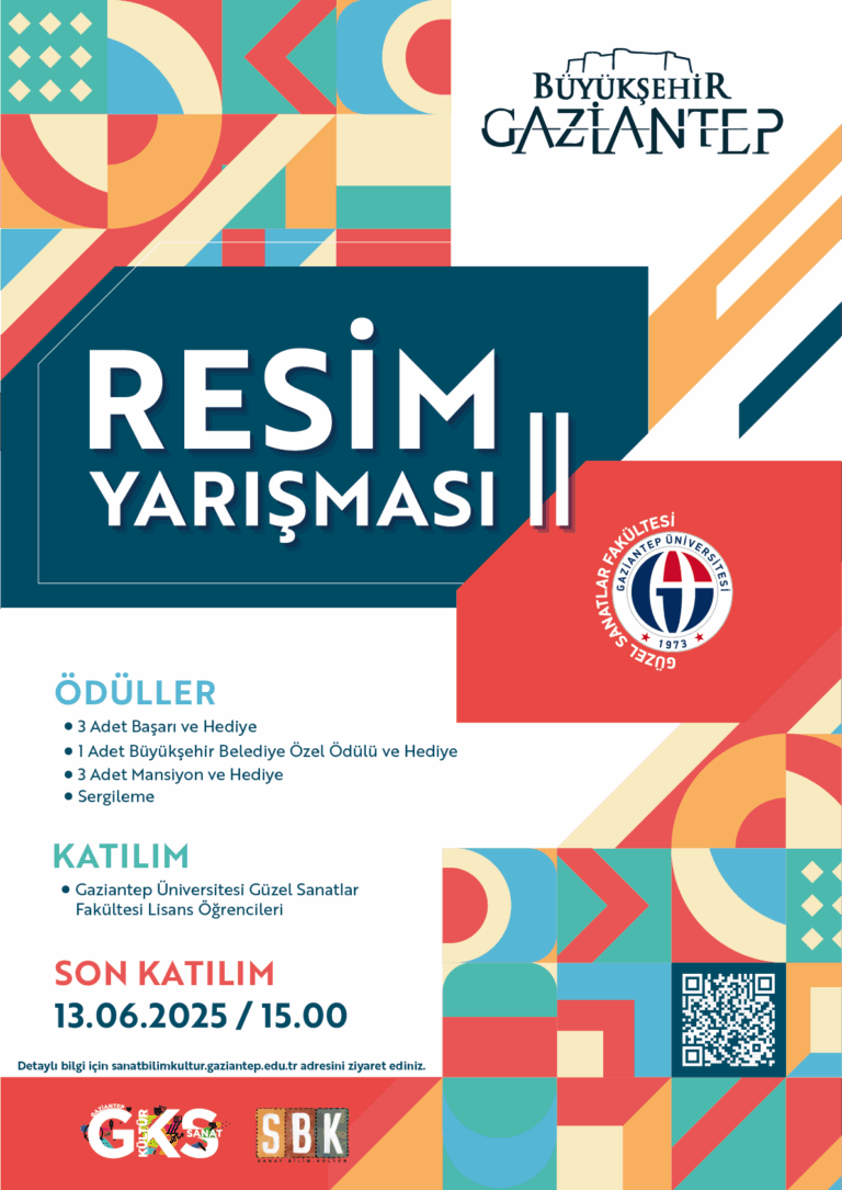 GAZİANTEP ÜNİVERSİTESİ GÜZEL SANATLAR FAKÜLTESİ RESİM YARIŞMASI II