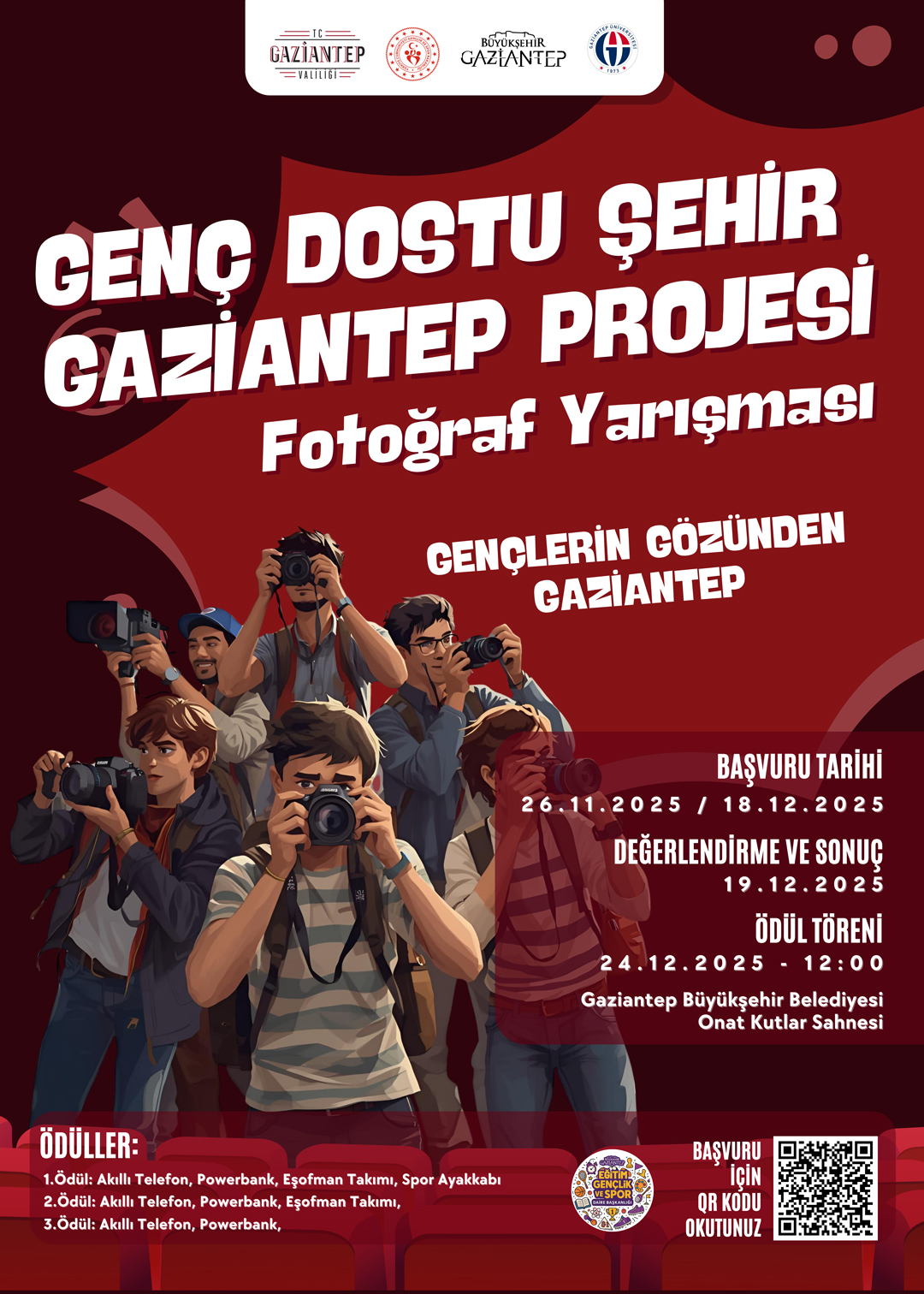 ‘GENÇLERİN GÖZÜNDEN GAZİANTEP’ FOTOĞRAF YARIŞMASI